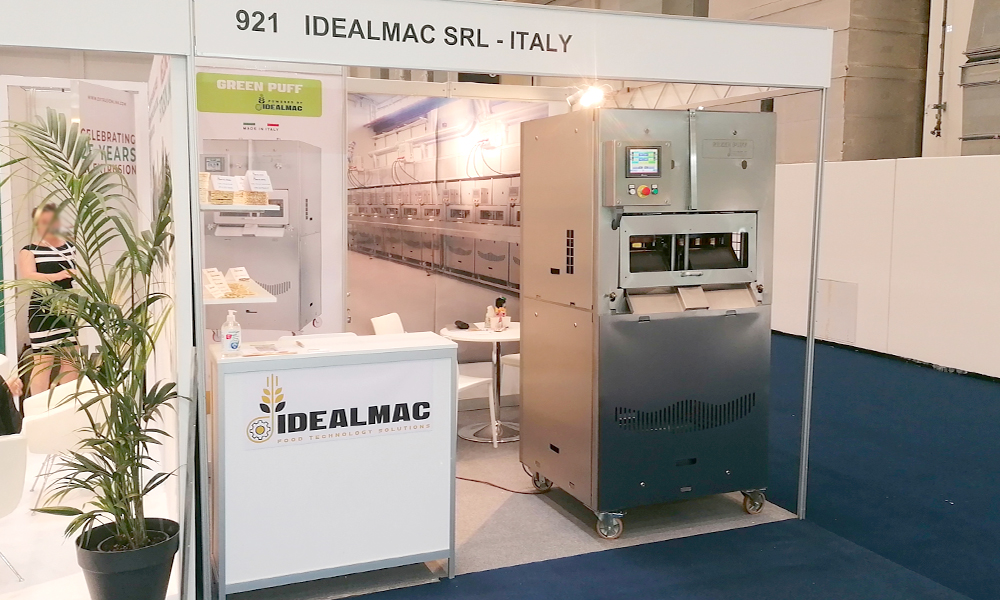 booth at Snackex exhibition