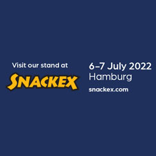 Snackex exhibition banner