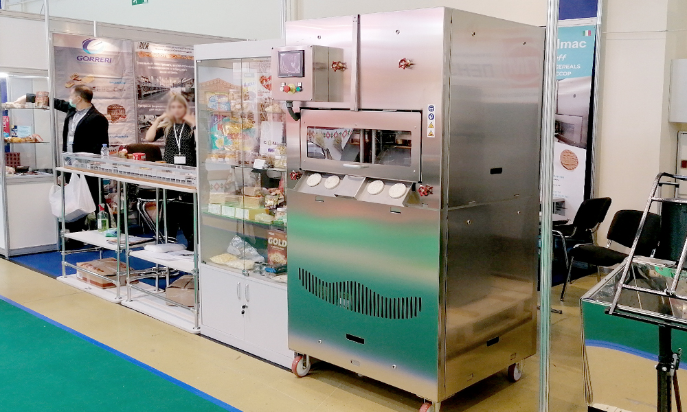 Idealmac booth at Agroprodmash 