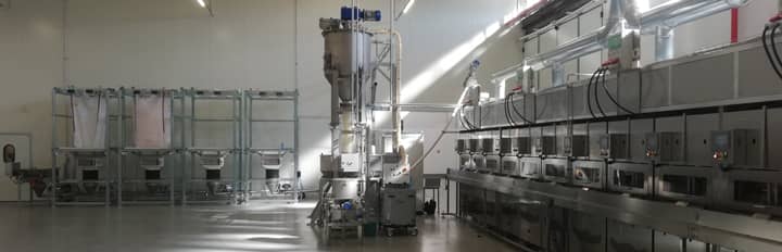 linee di produzione gallette e snack