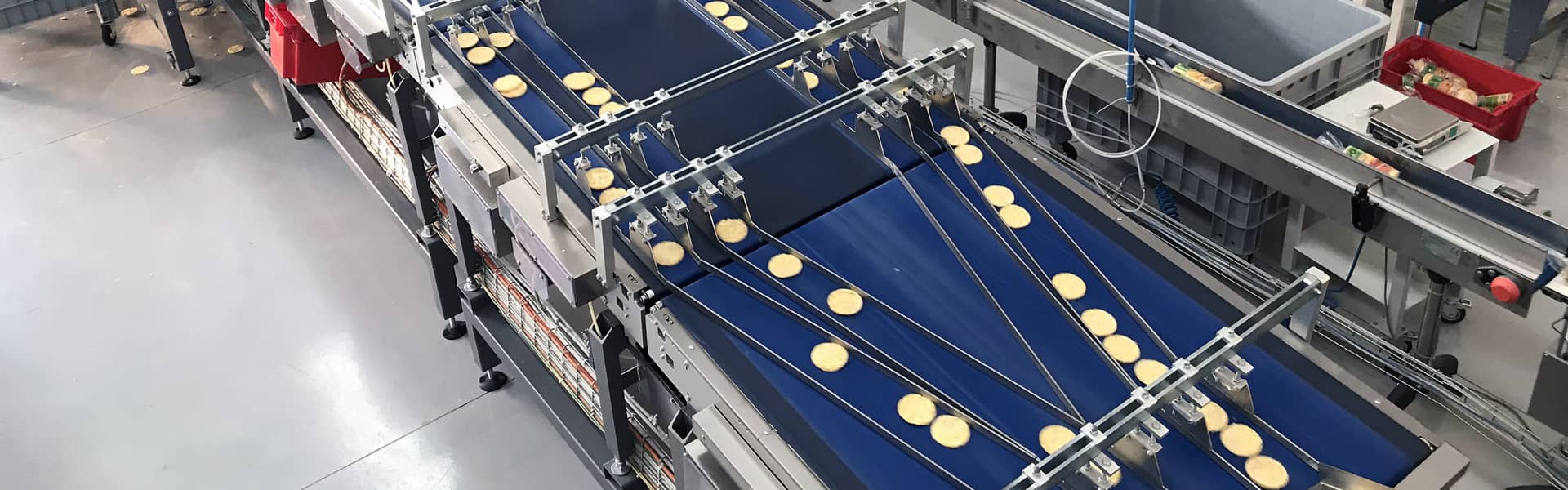 linea di produzione gallette