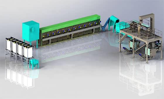 progettazione linea industria alimentare