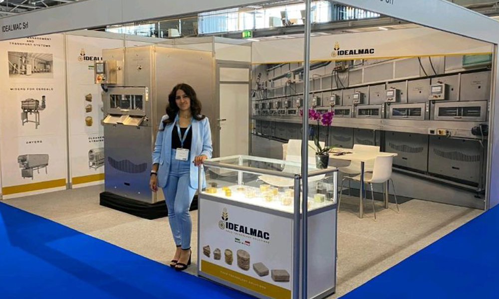 booth at Snackex exhibition